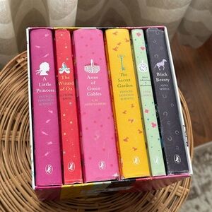 The puffins classics deluxe collection book set of 6 hardcover